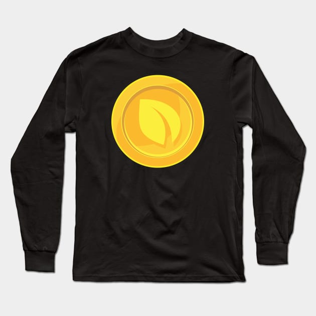 Peercoin Long Sleeve T-Shirt by TomCage